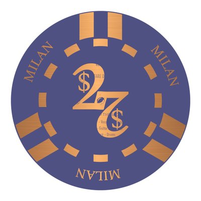 PokerChip $2, 2015 by Francois Domain